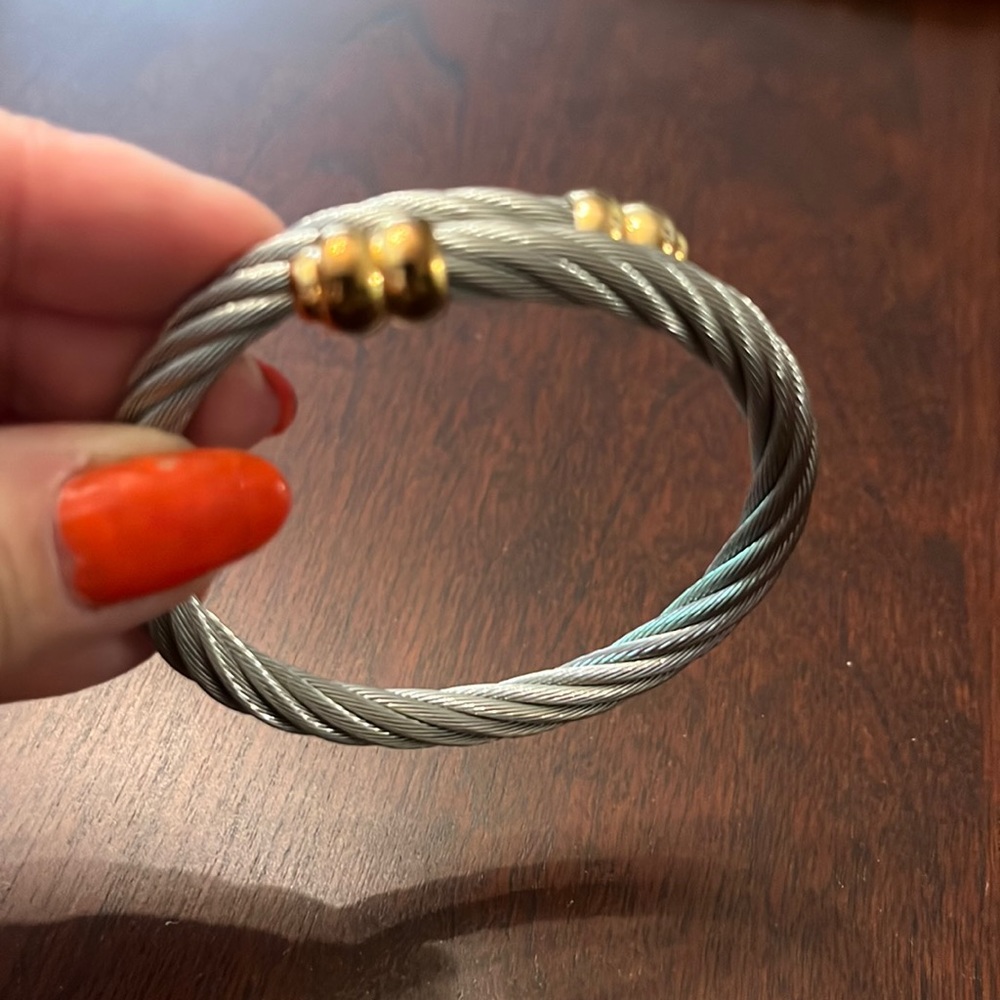 Charriol Infinity Celtic bangle.